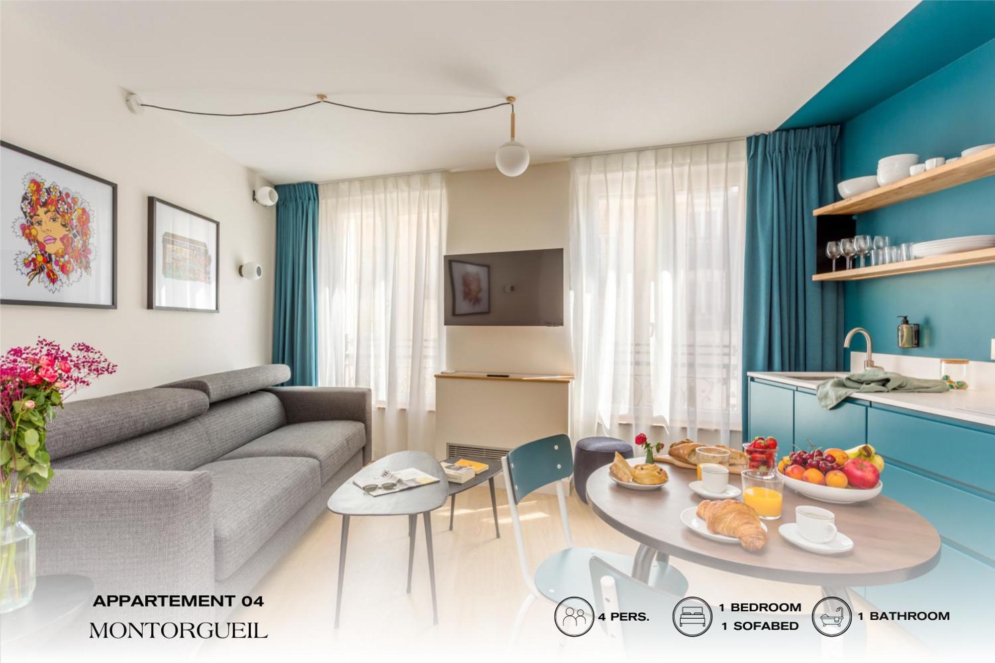 파리 Beauquartier - Montorgueil 아파트 외부 사진